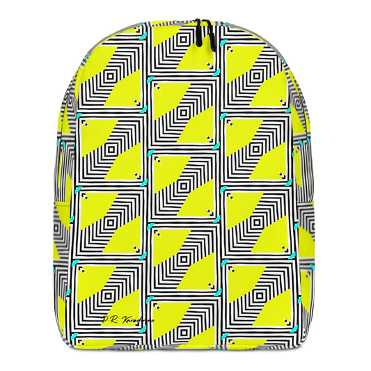 Minimalist Backpack (Retro Yellow)