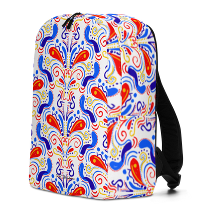 Minimalist Backpack (Talavera-inspired|White)