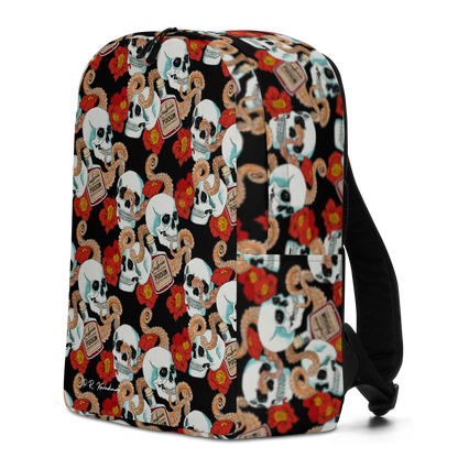 Minimalist Backpack (Poppies)