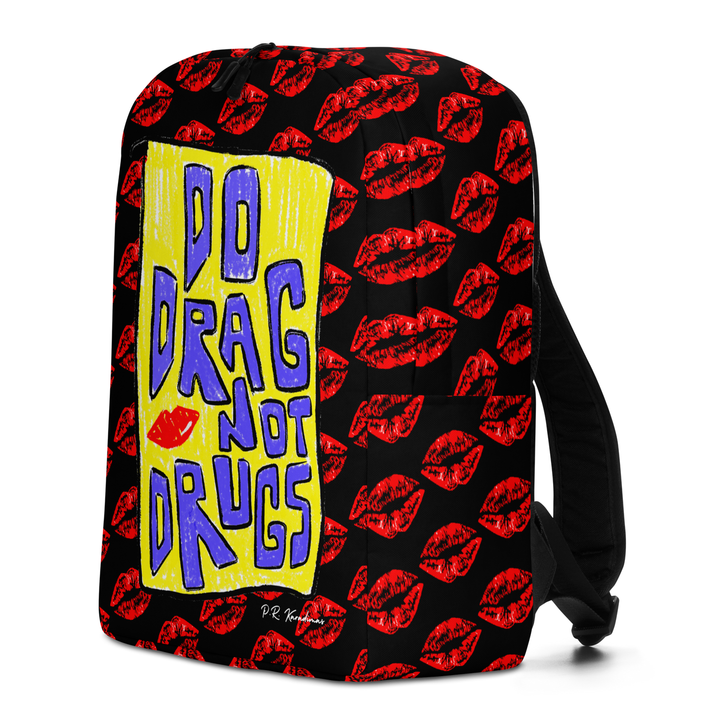 Minimalist Backpack (Do Drag Not Drugs)