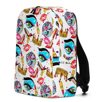 Minimalist Backpack (Drag|Polka Dots)