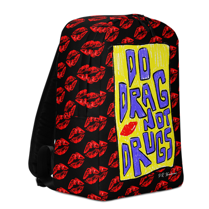 Minimalist Backpack (Do Drag Not Drugs)