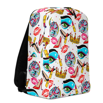 Minimalist Backpack (Drag|Polka Dots)