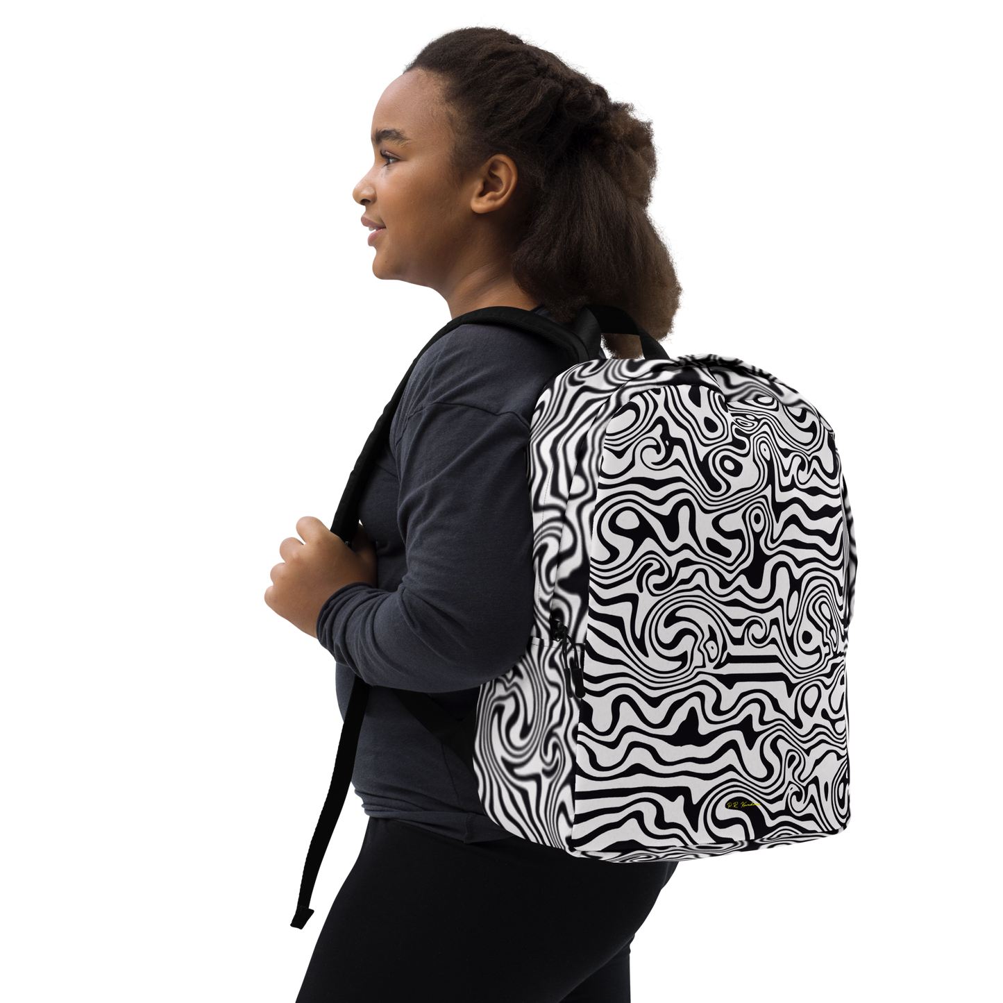 Minimalist Backpack (Noir Noodle)