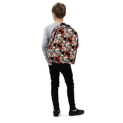 Minimalist Backpack (Poppies)