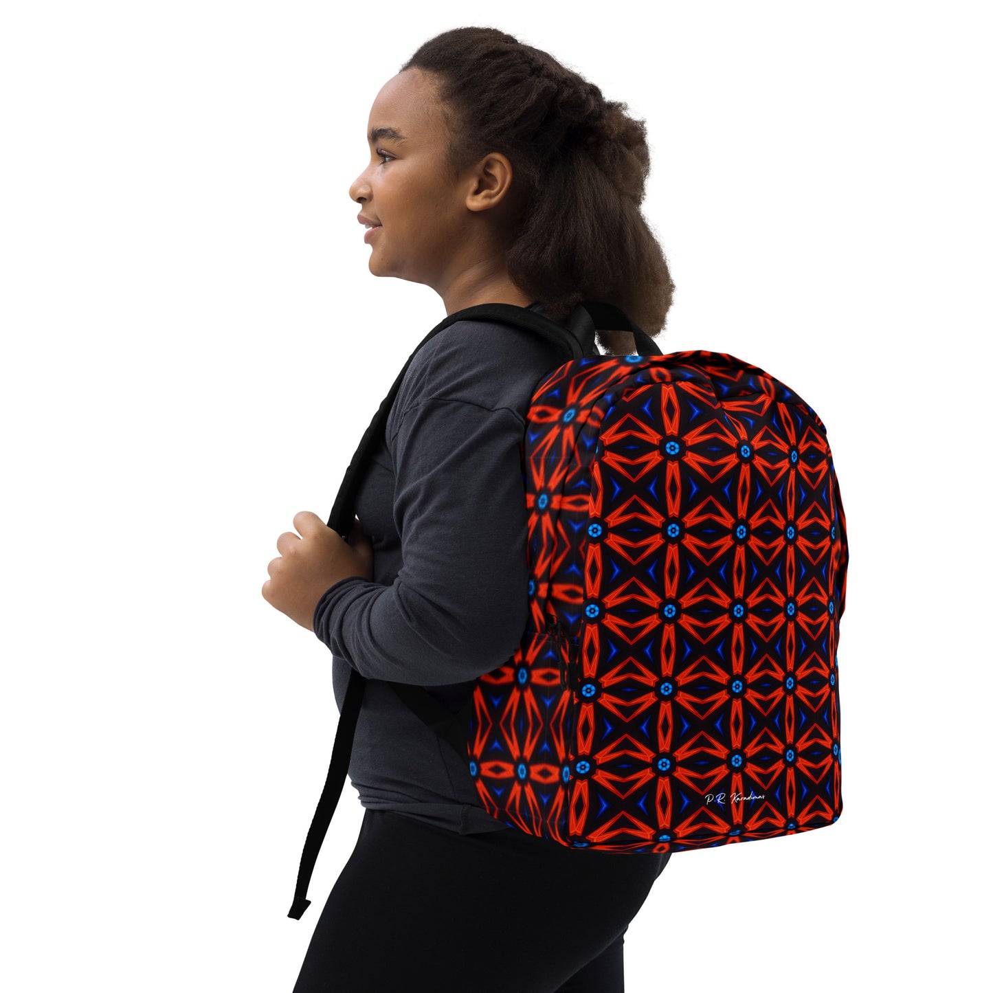 Minimalist Backpack (Red Star)