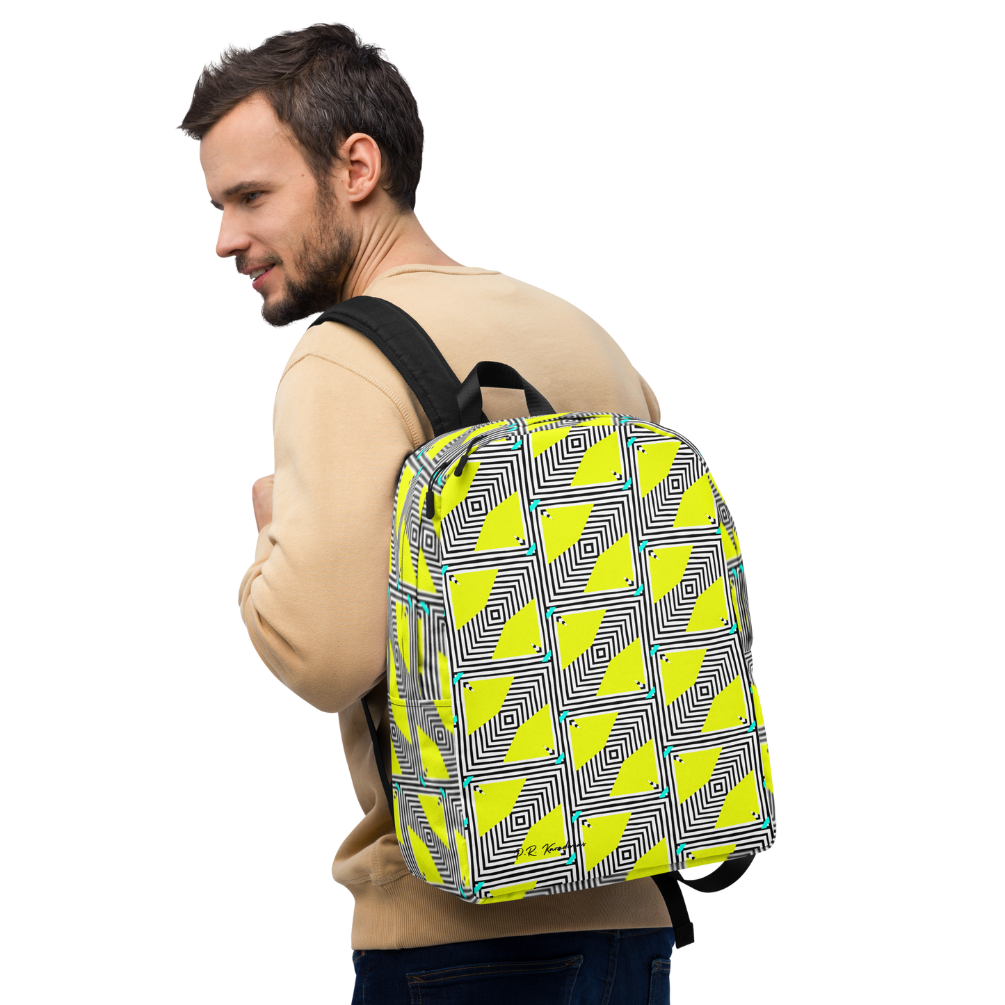 Minimalist Backpack (Retro Yellow)