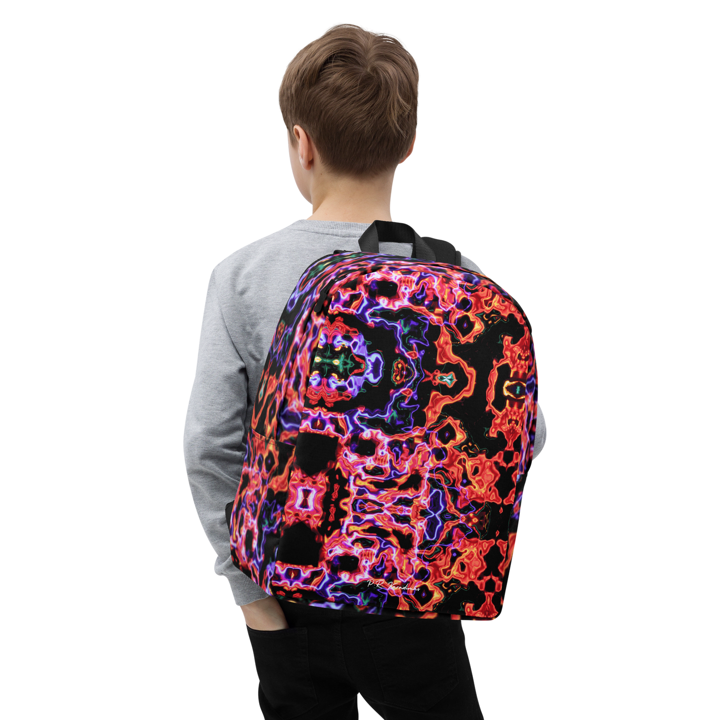 Minimalist Backpack (Lava Lamp)