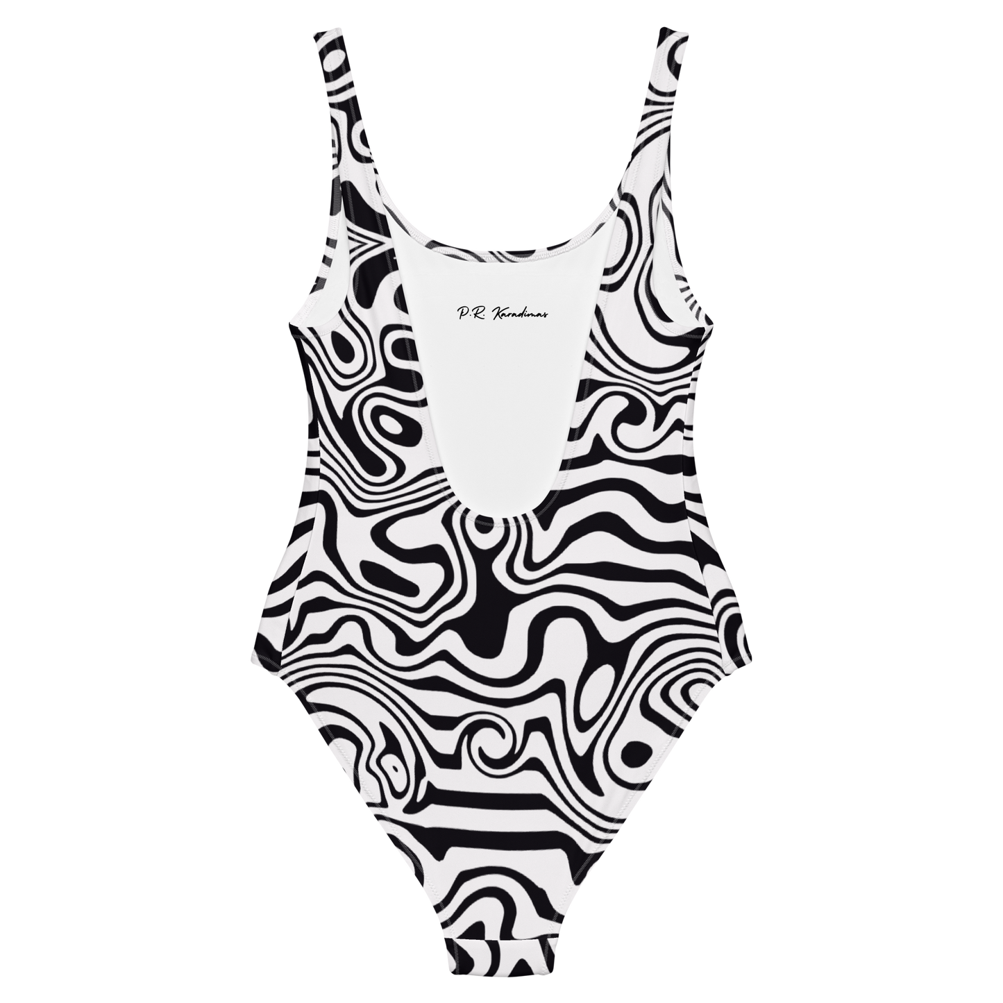 One-Piece Swimsuit (Noir Noodle)