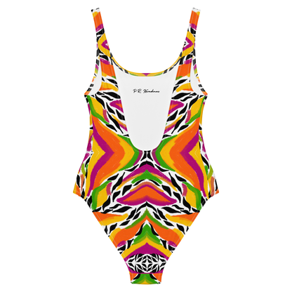 One-Piece Swimsuit (Mango Mosaic)