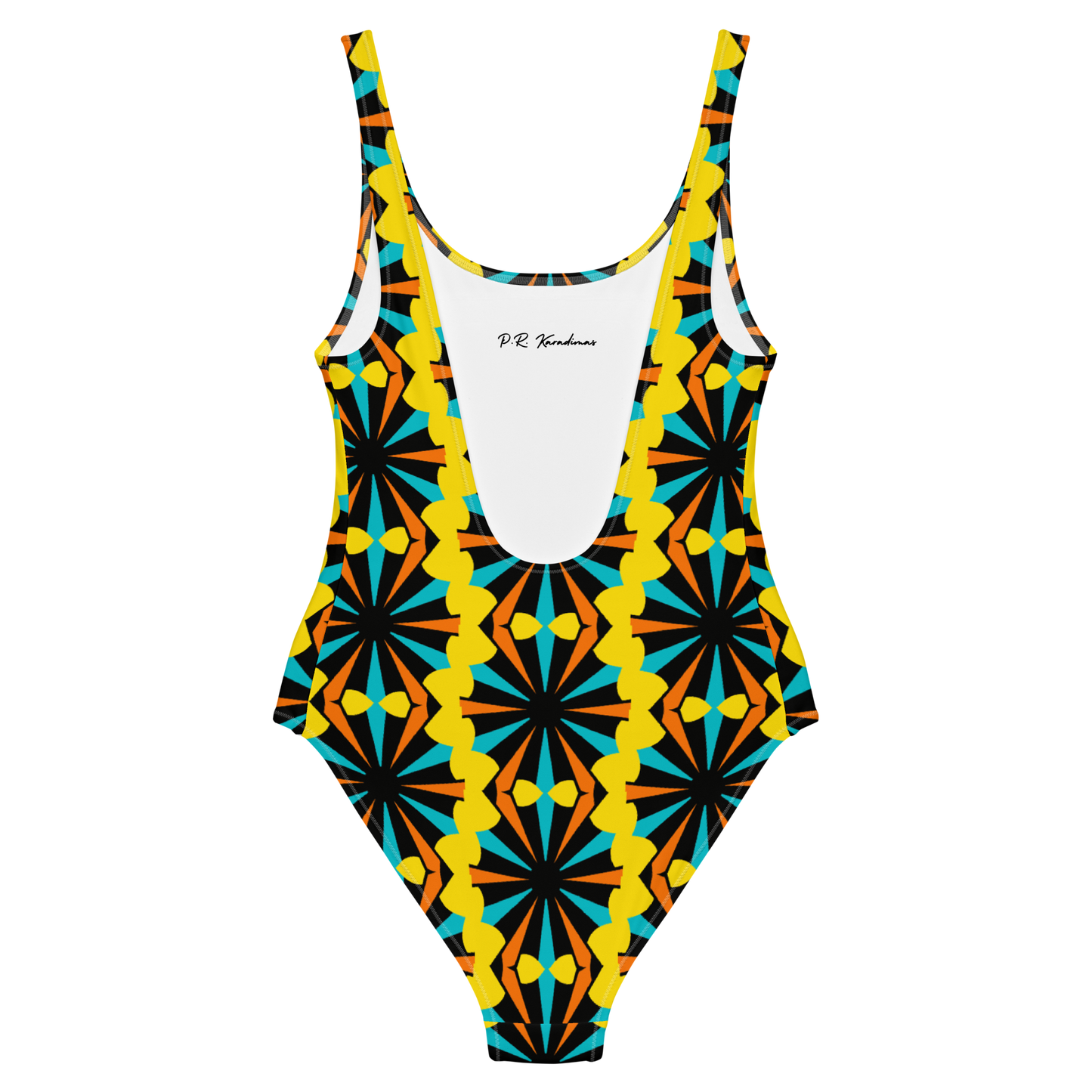 One-Piece Swimsuit (Marigold)