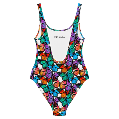 One-Piece Swimsuit (Butterflies)