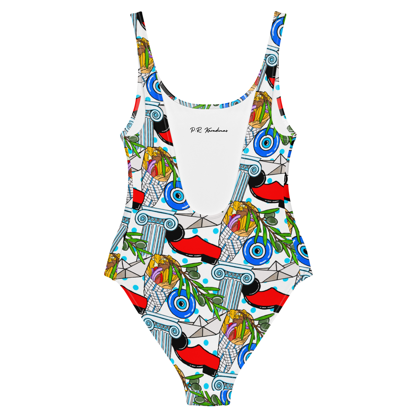 One-Piece Swimsuit (Greek)