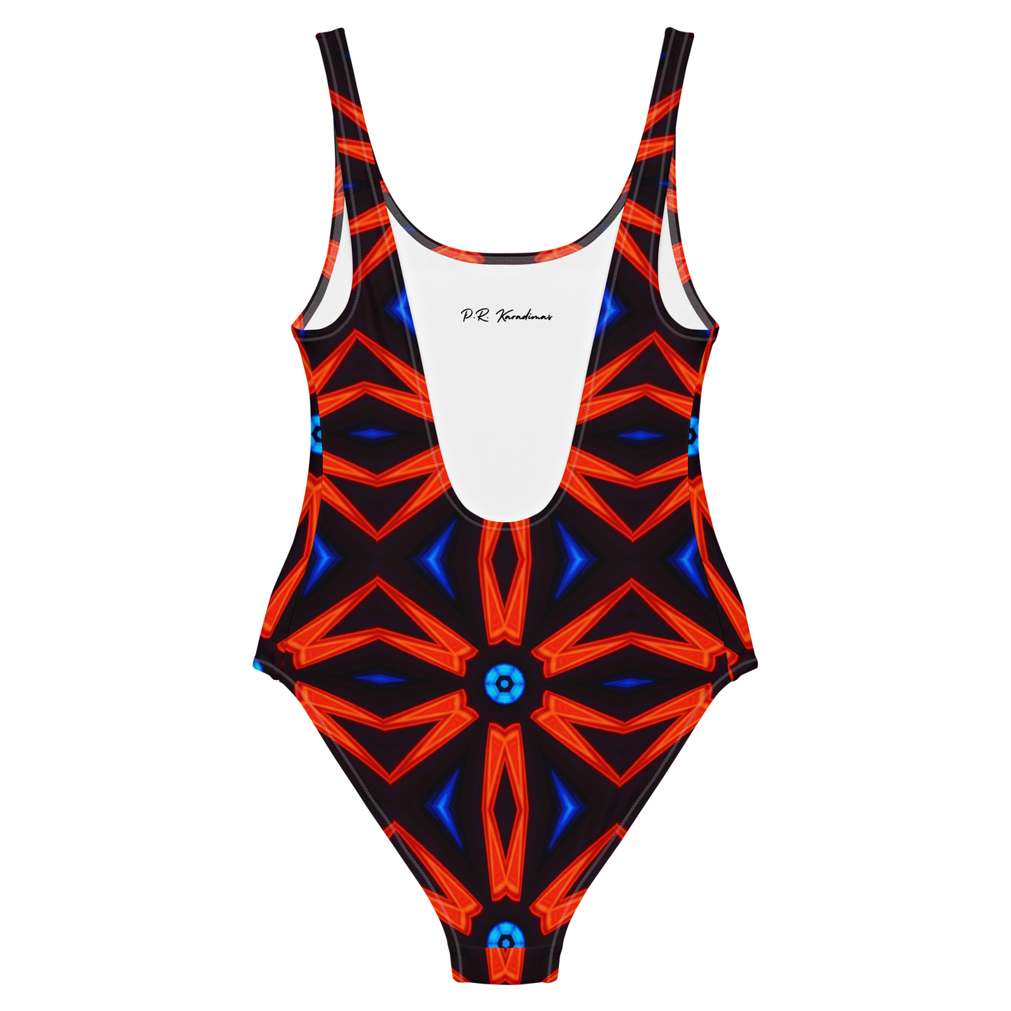 One-Piece Swimsuit (Red Star)