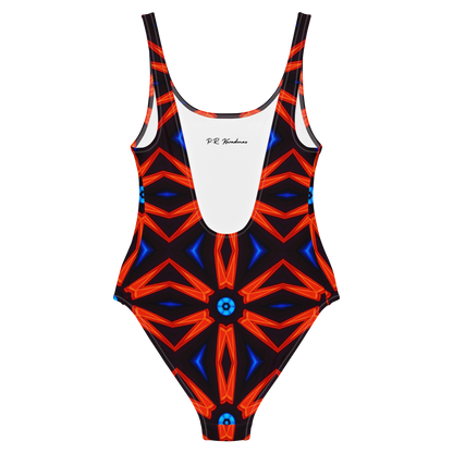 One-Piece Swimsuit (Red Star)