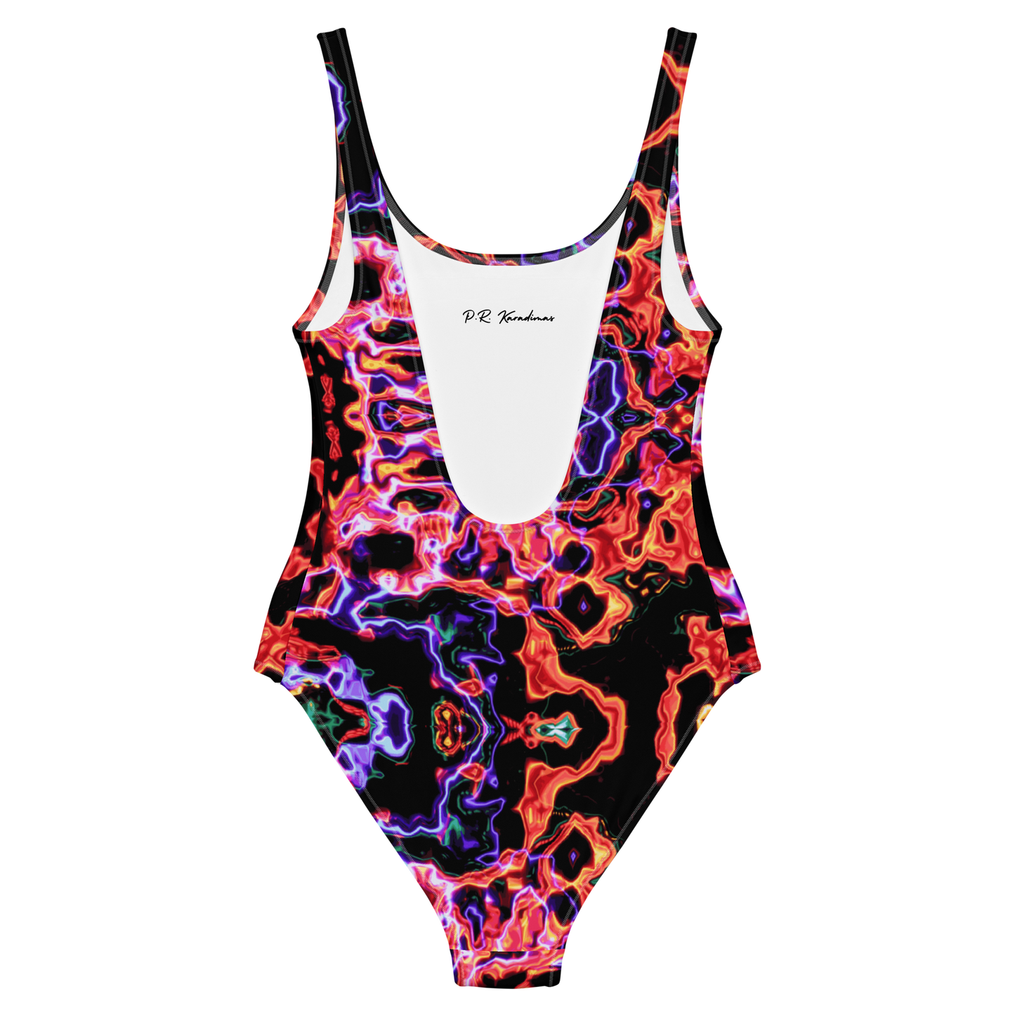 One-Piece Swimsuit (Lava Lamp)