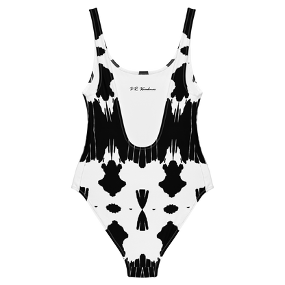 One-Piece Swimsuit (Inkblot)