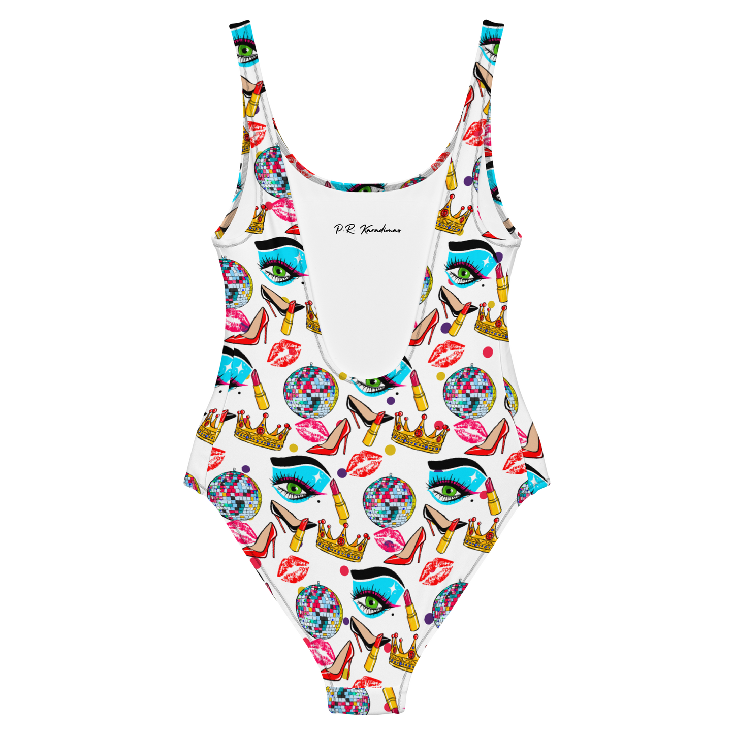 One-Piece Swimsuit (Drag|Polka Dots)