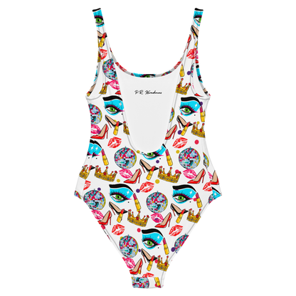 One-Piece Swimsuit (Drag|Polka Dots)