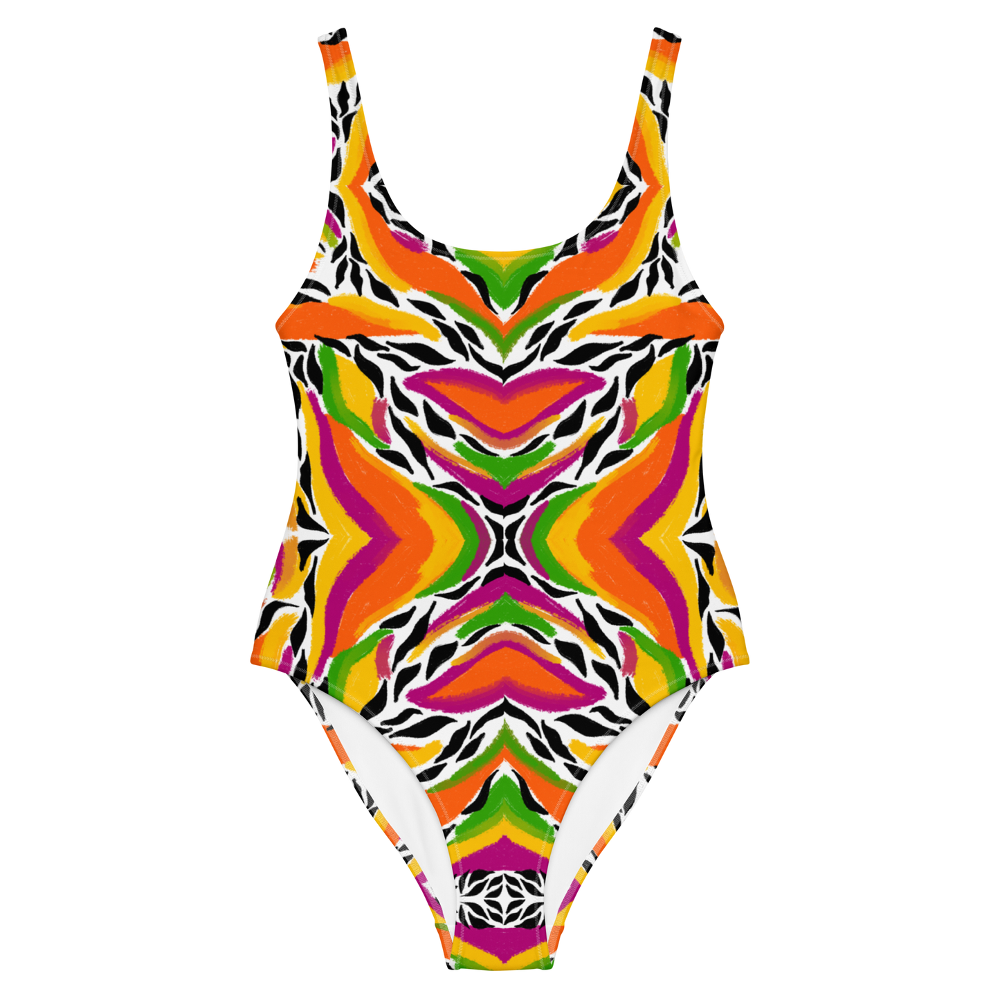 One-Piece Swimsuit (Mango Mosaic)