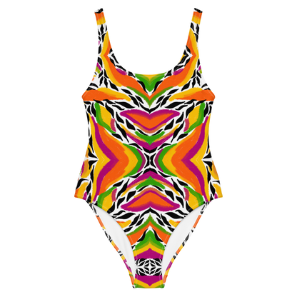 One-Piece Swimsuit (Mango Mosaic)