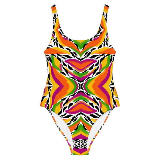 One-Piece Swimsuit (Mango Mosaic)