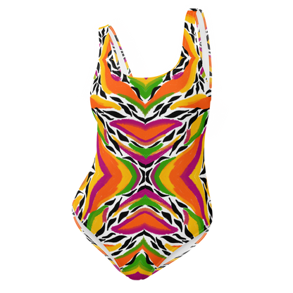 One-Piece Swimsuit (Mango Mosaic)