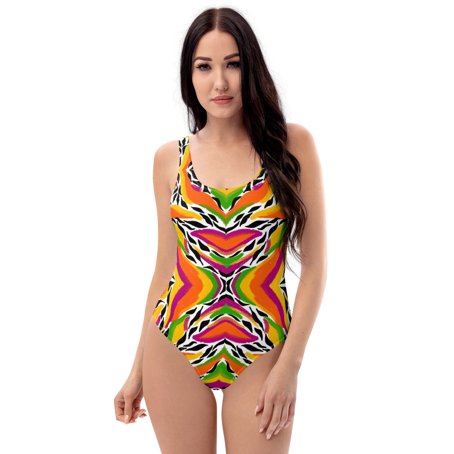 One-Piece Swimsuit (Mango Mosaic)