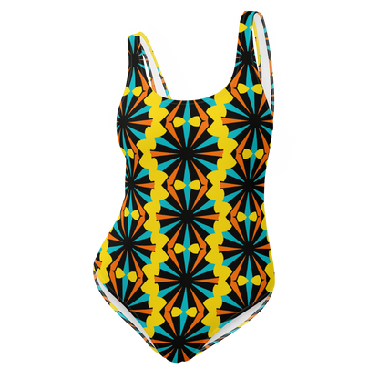 One-Piece Swimsuit (Marigold)