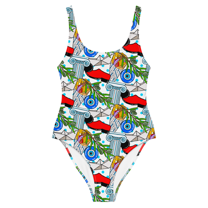 One-Piece Swimsuit (Greek)