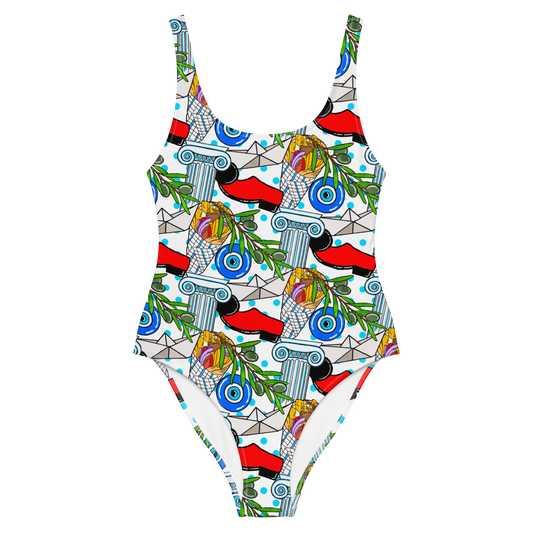 One-Piece Swimsuit (Greek)