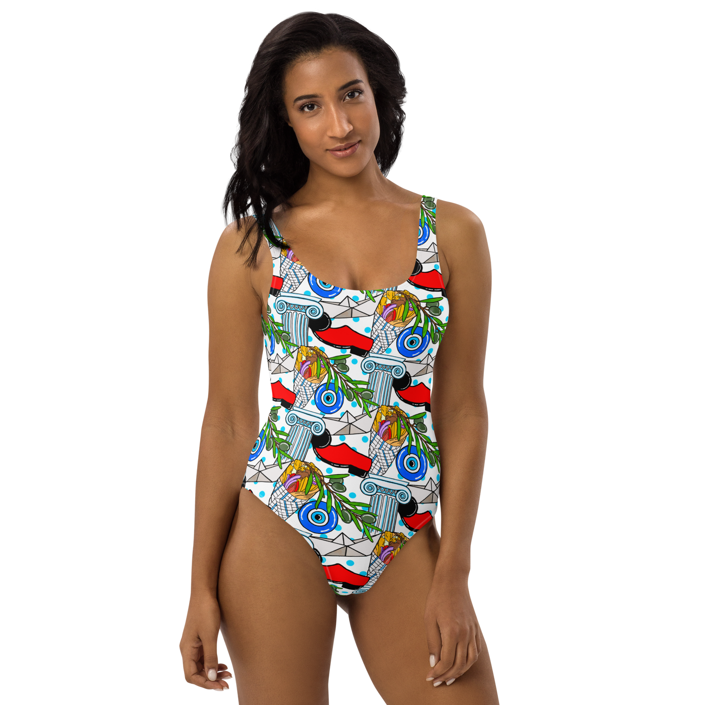 One-Piece Swimsuit (Greek)