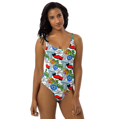 One-Piece Swimsuit (Greek)