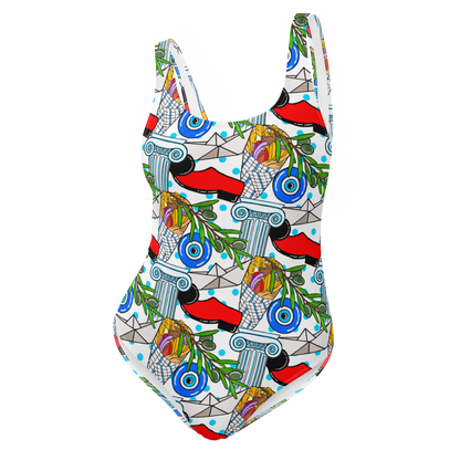 One-Piece Swimsuit (Greek)