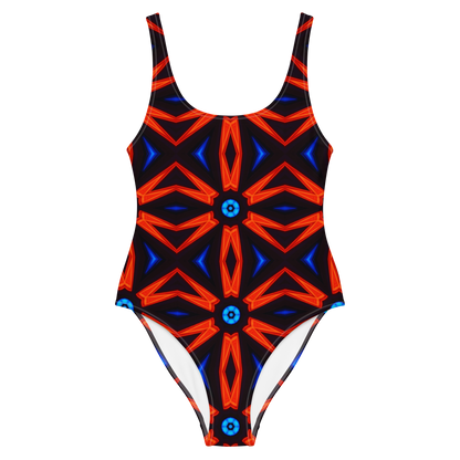 One-Piece Swimsuit (Red Star)