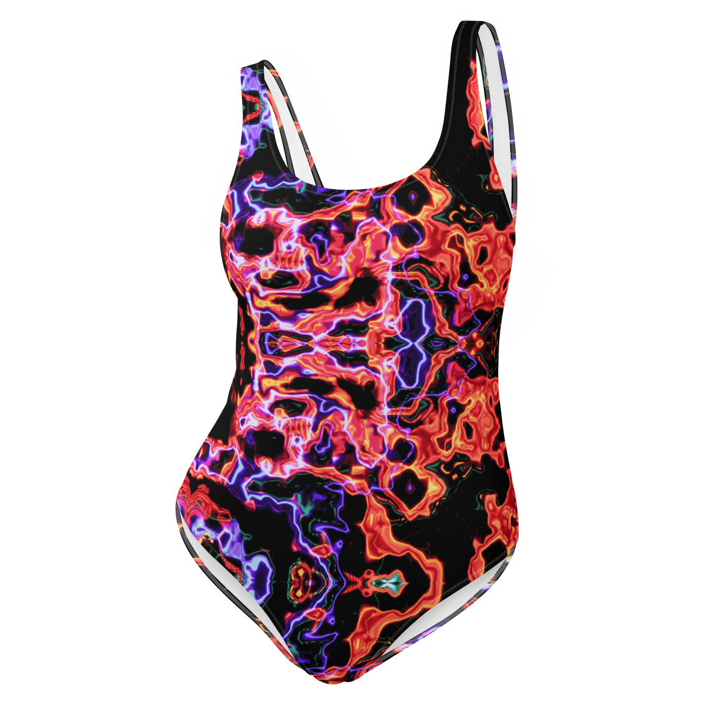 One-Piece Swimsuit (Lava Lamp)