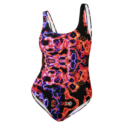 One-Piece Swimsuit (Lava Lamp)