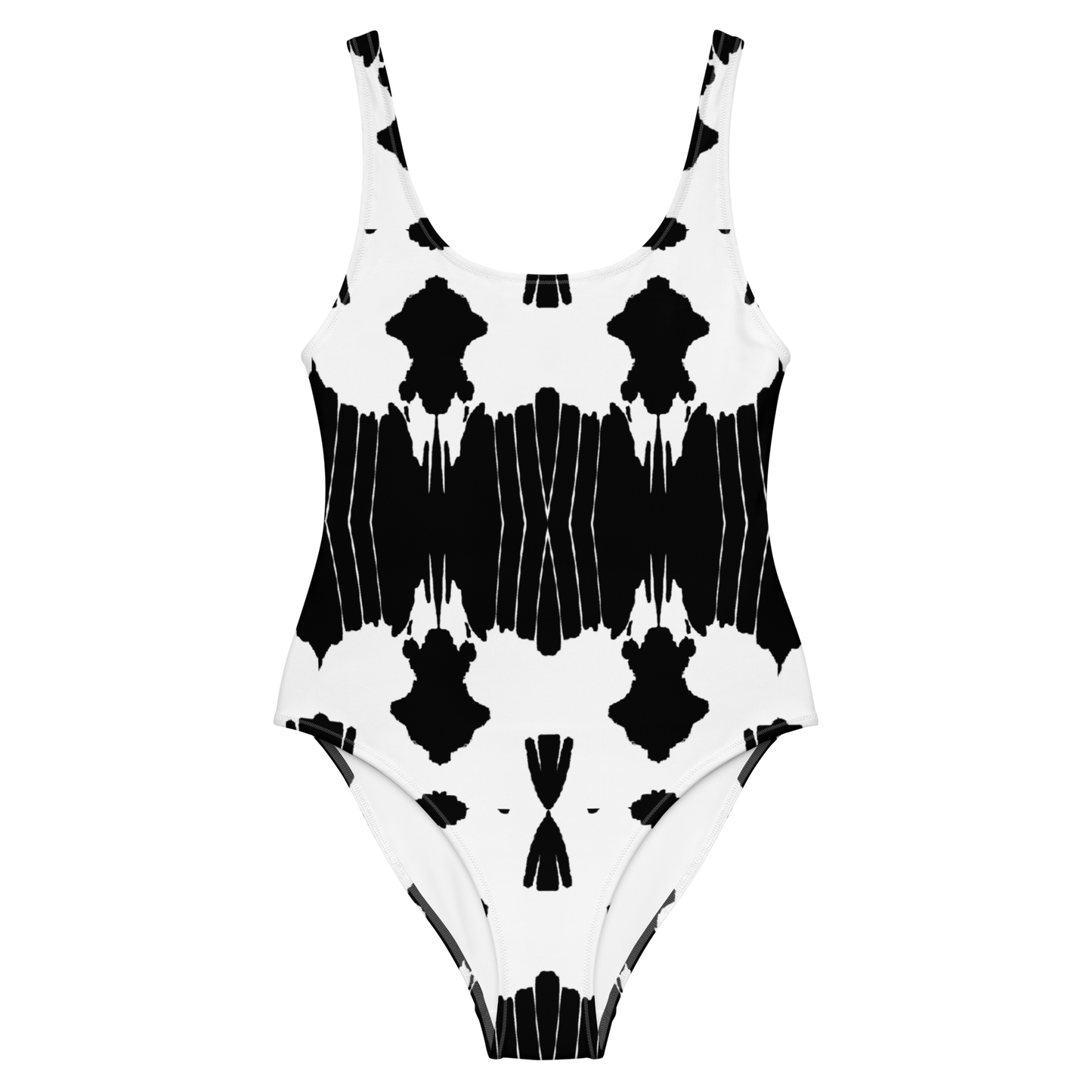 One-Piece Swimsuit (Inkblot)