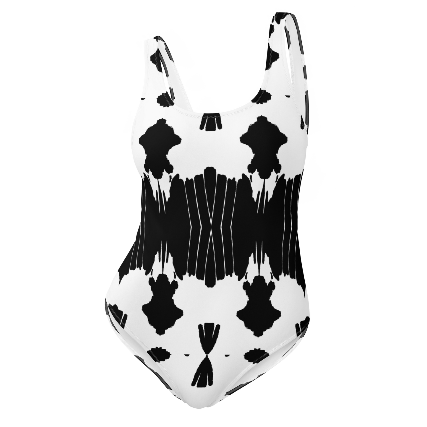 One-Piece Swimsuit (Inkblot)