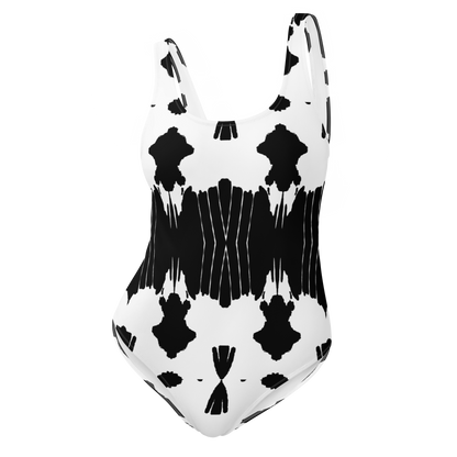 One-Piece Swimsuit (Inkblot)