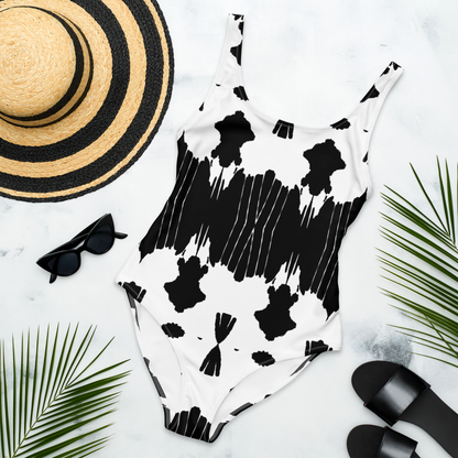 One-Piece Swimsuit (Inkblot)