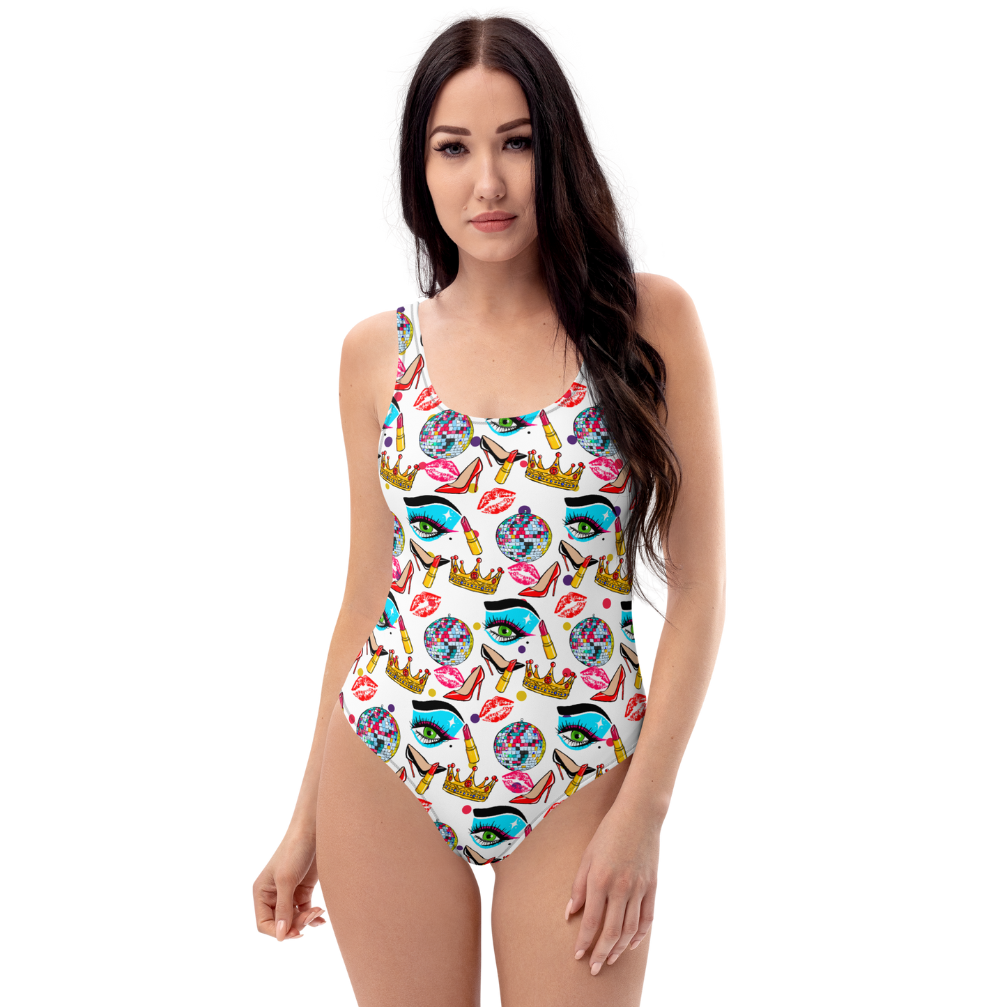 One-Piece Swimsuit (Drag|Polka Dots)