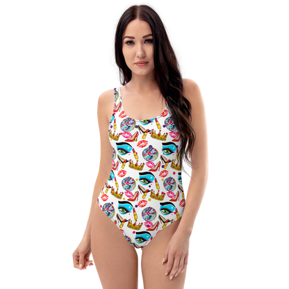 One-Piece Swimsuit (Drag|Polka Dots)