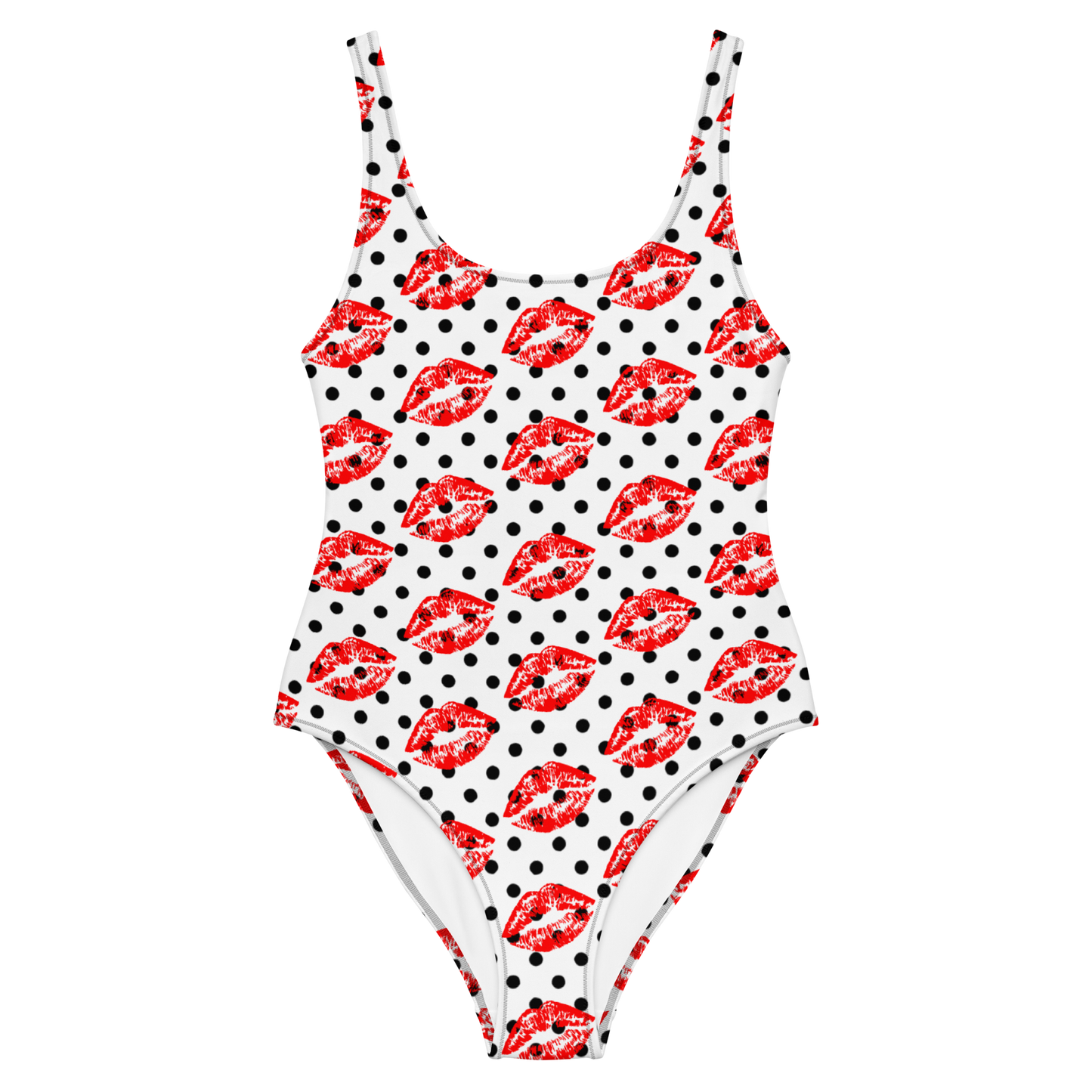 One-Piece Swimsuit (Lips)