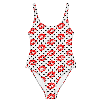 One-Piece Swimsuit (Lips)