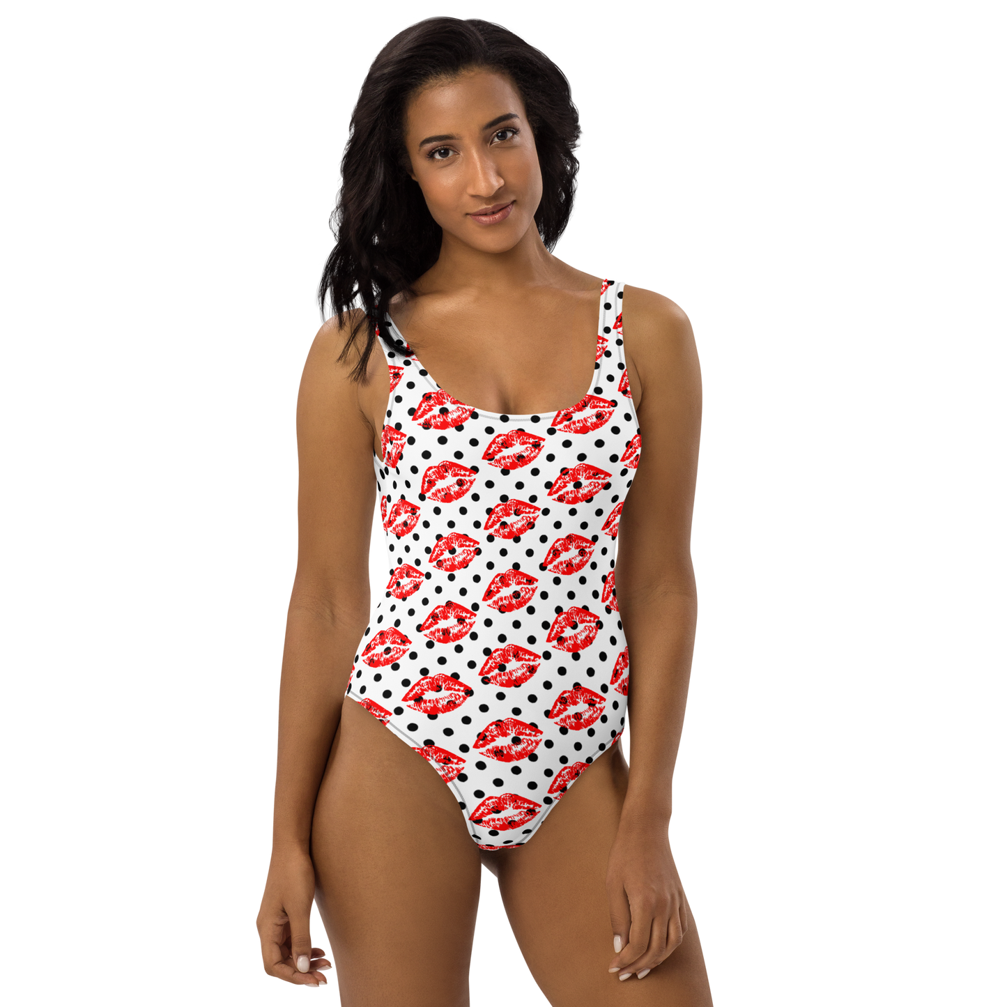 One-Piece Swimsuit (Lips)