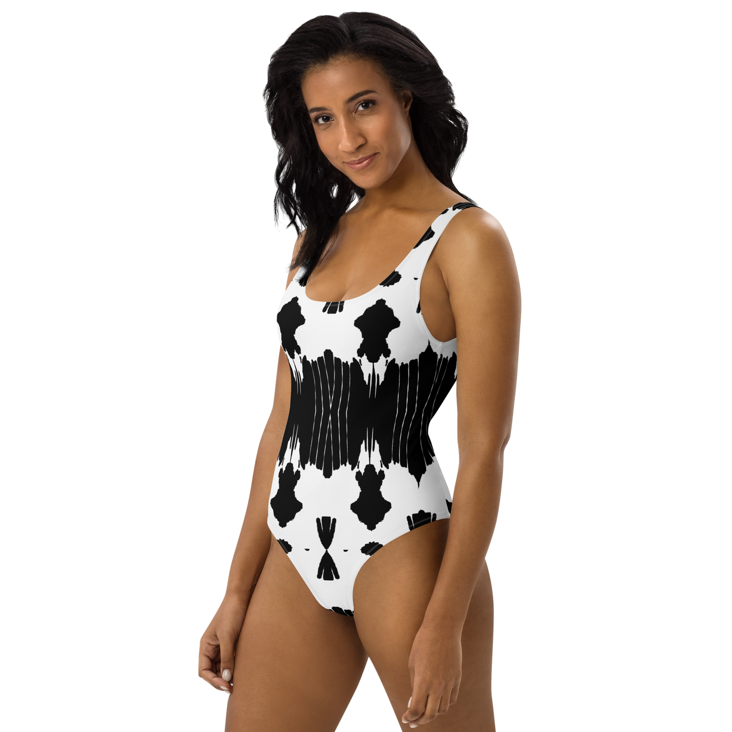 One-Piece Swimsuit (Inkblot)