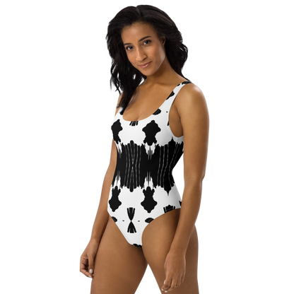 One-Piece Swimsuit (Inkblot)