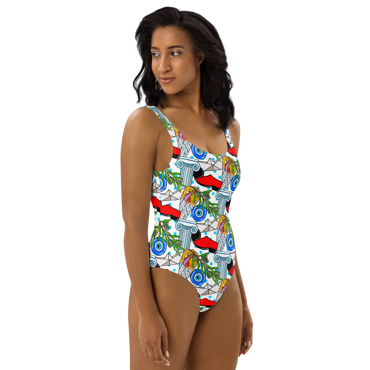 One-Piece Swimsuit (Greek)