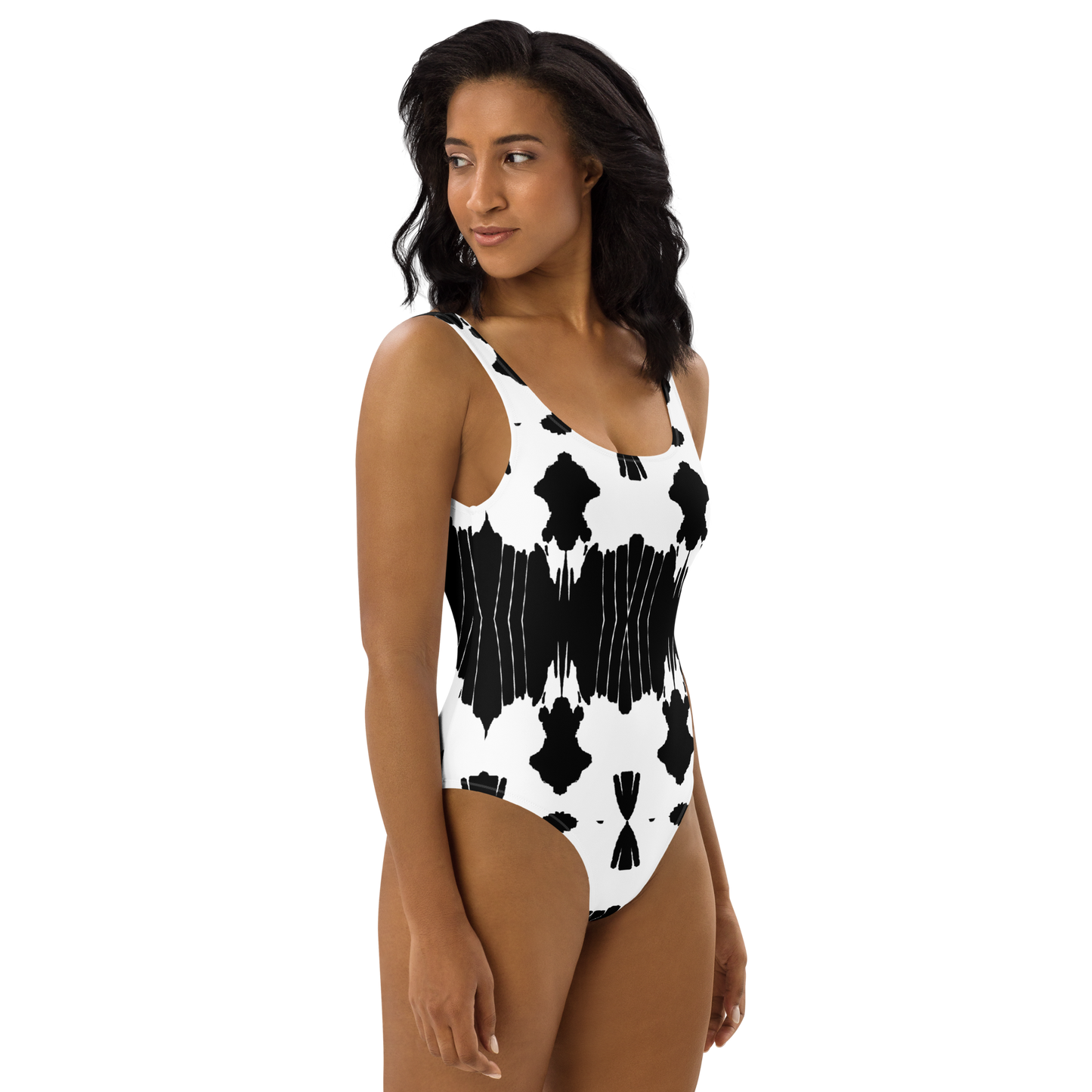 One-Piece Swimsuit (Inkblot)